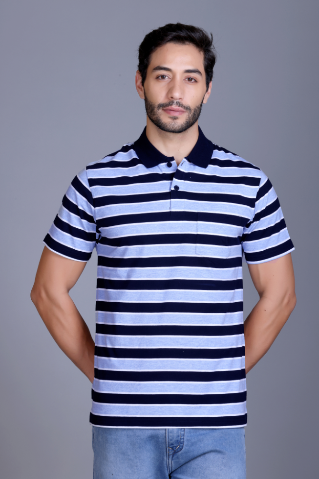 Navy Blue and Sky Blue