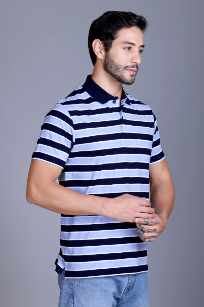 Navy Blue and Sky Blue