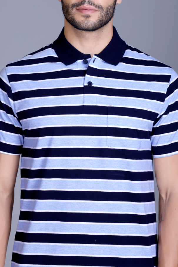 Navy Blue and Sky Blue