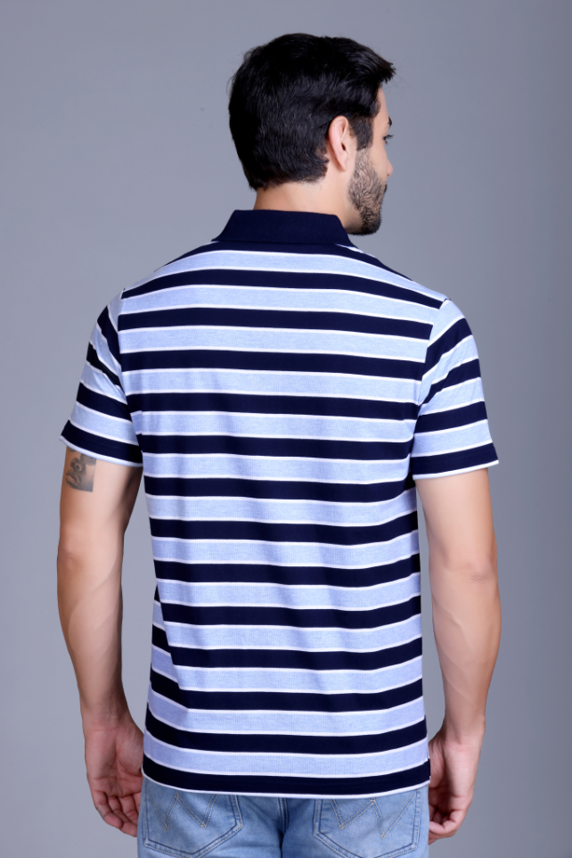 Navy Blue and Sky Blue