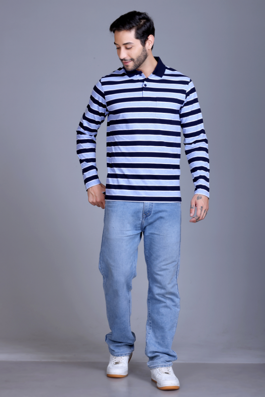 Navy Blue and Sky Blue