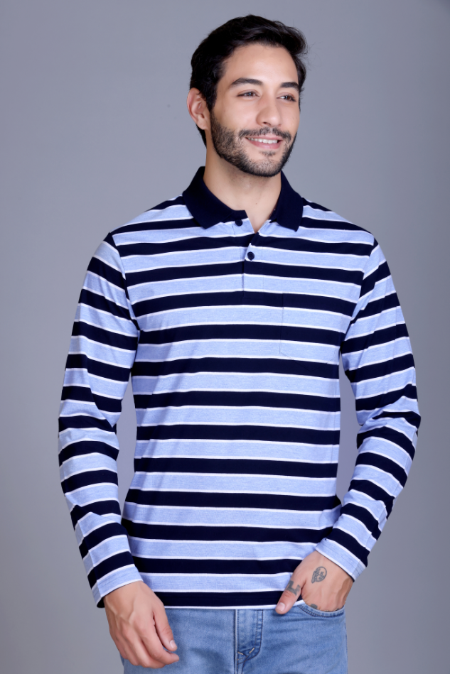 Navy Blue and Sky Blue