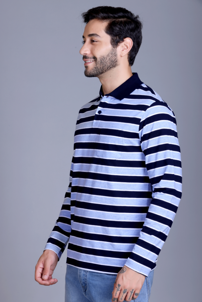 Navy Blue and Sky Blue