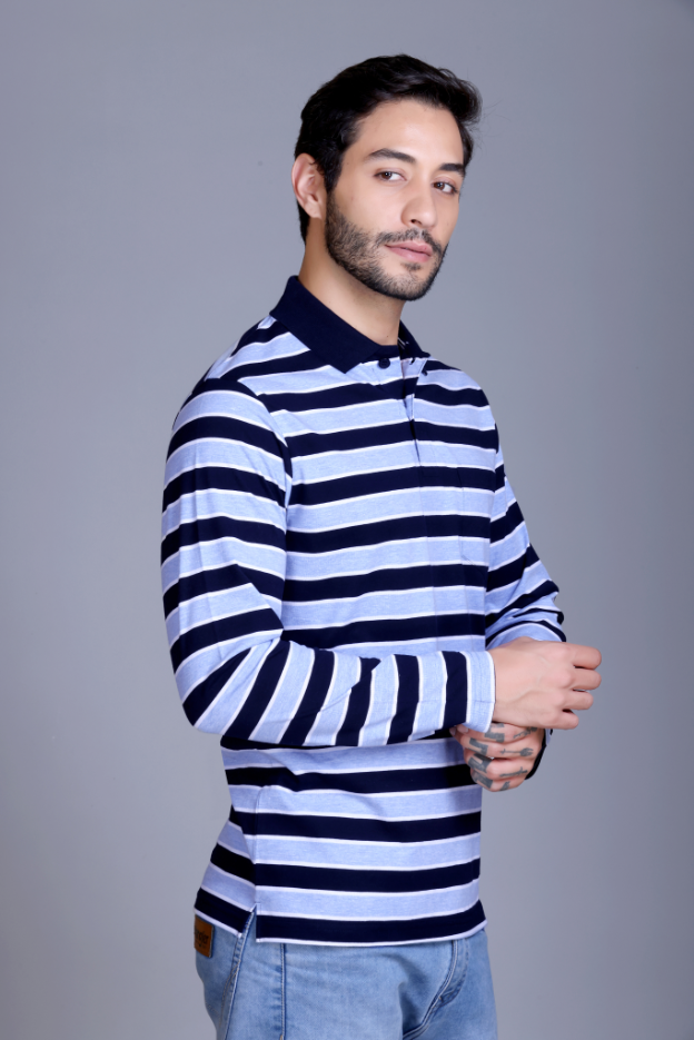 Navy Blue and Sky Blue