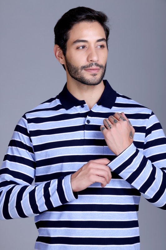 Navy Blue and Sky Blue