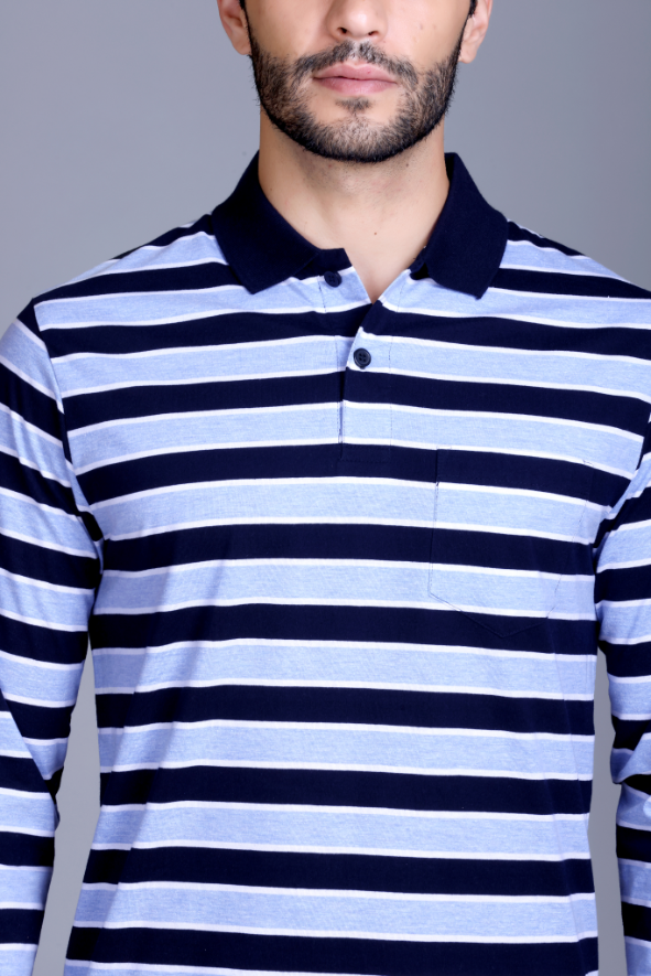 Navy Blue and Sky Blue