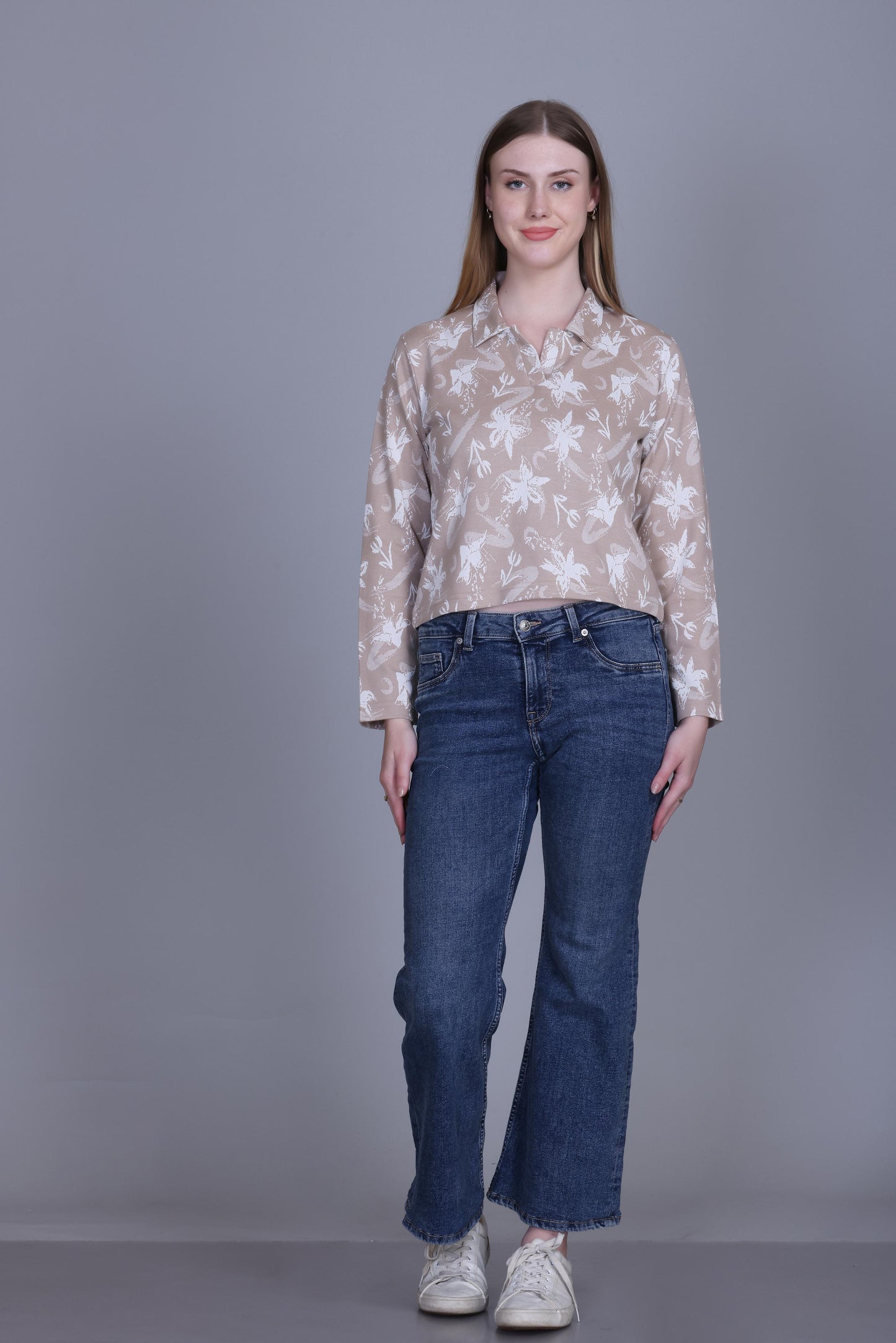 Beige Floral