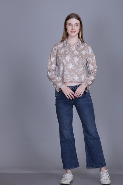 Beige Floral