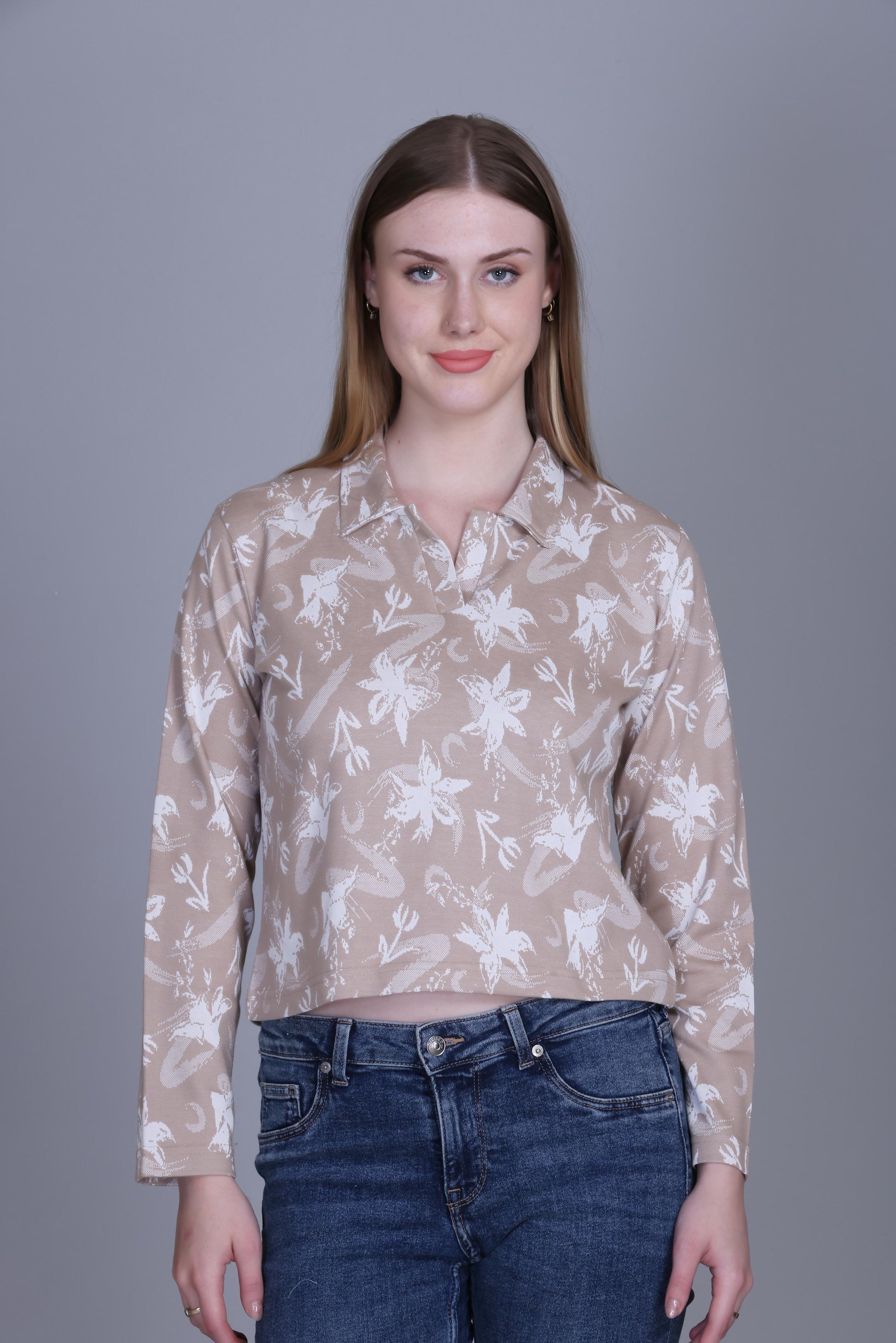 Beige Floral