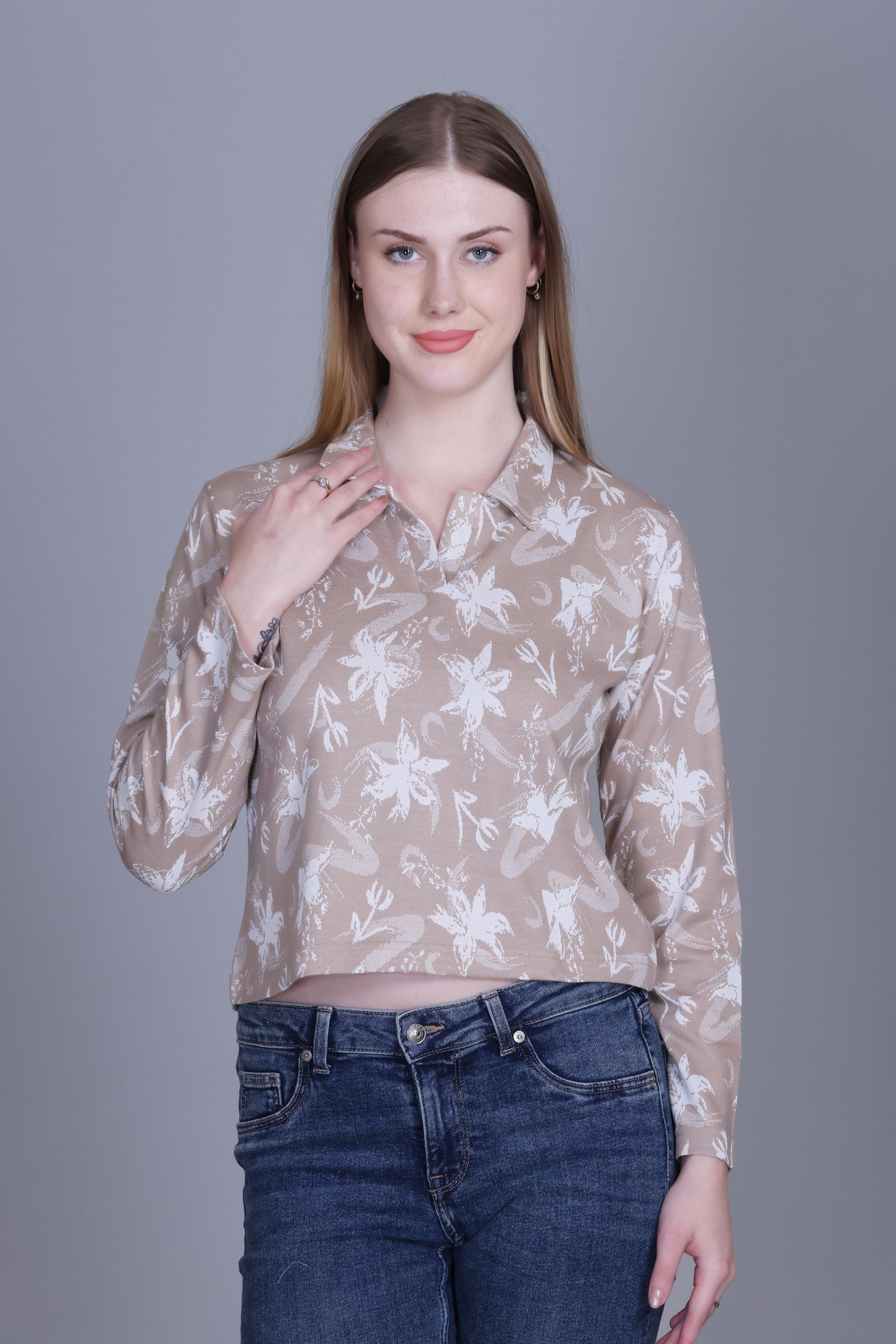Beige Floral