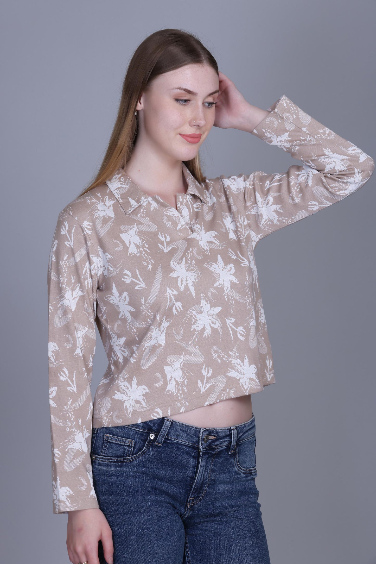 Beige Floral