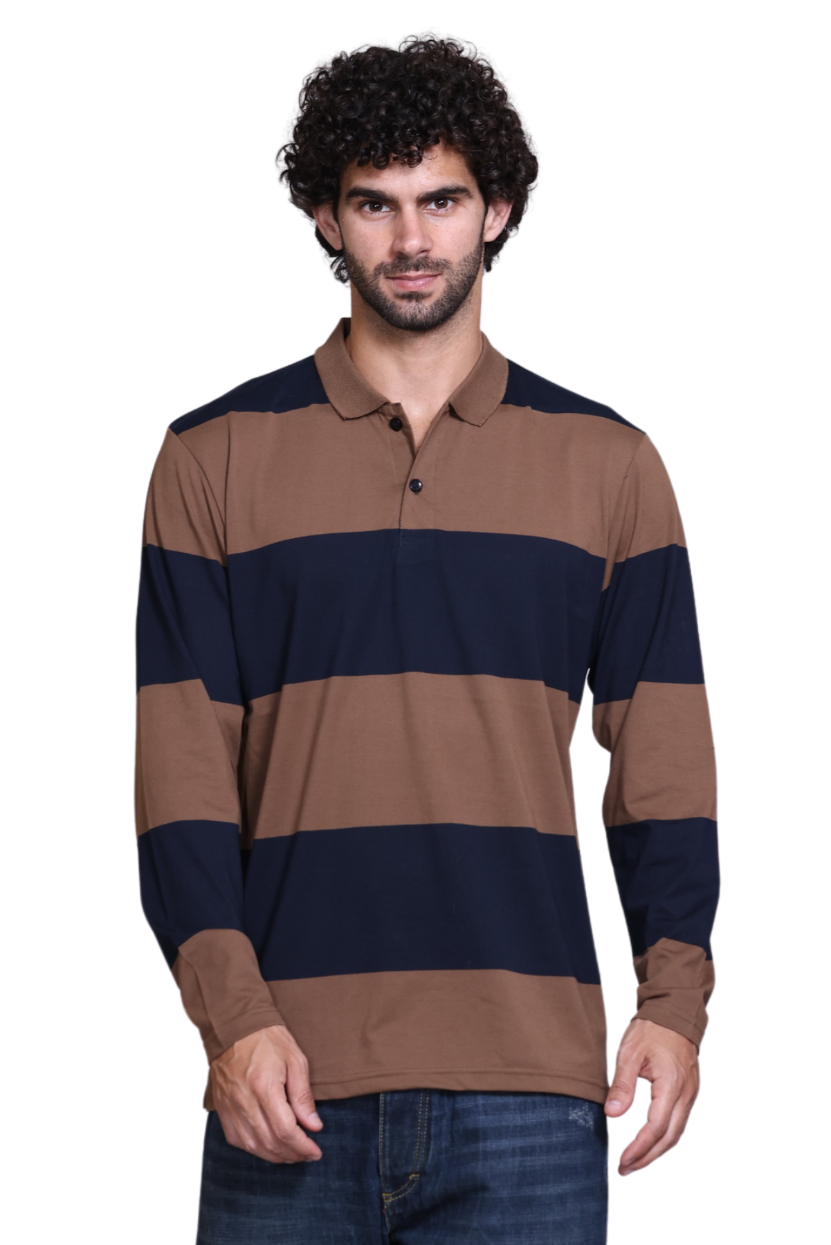 Navy and Brown