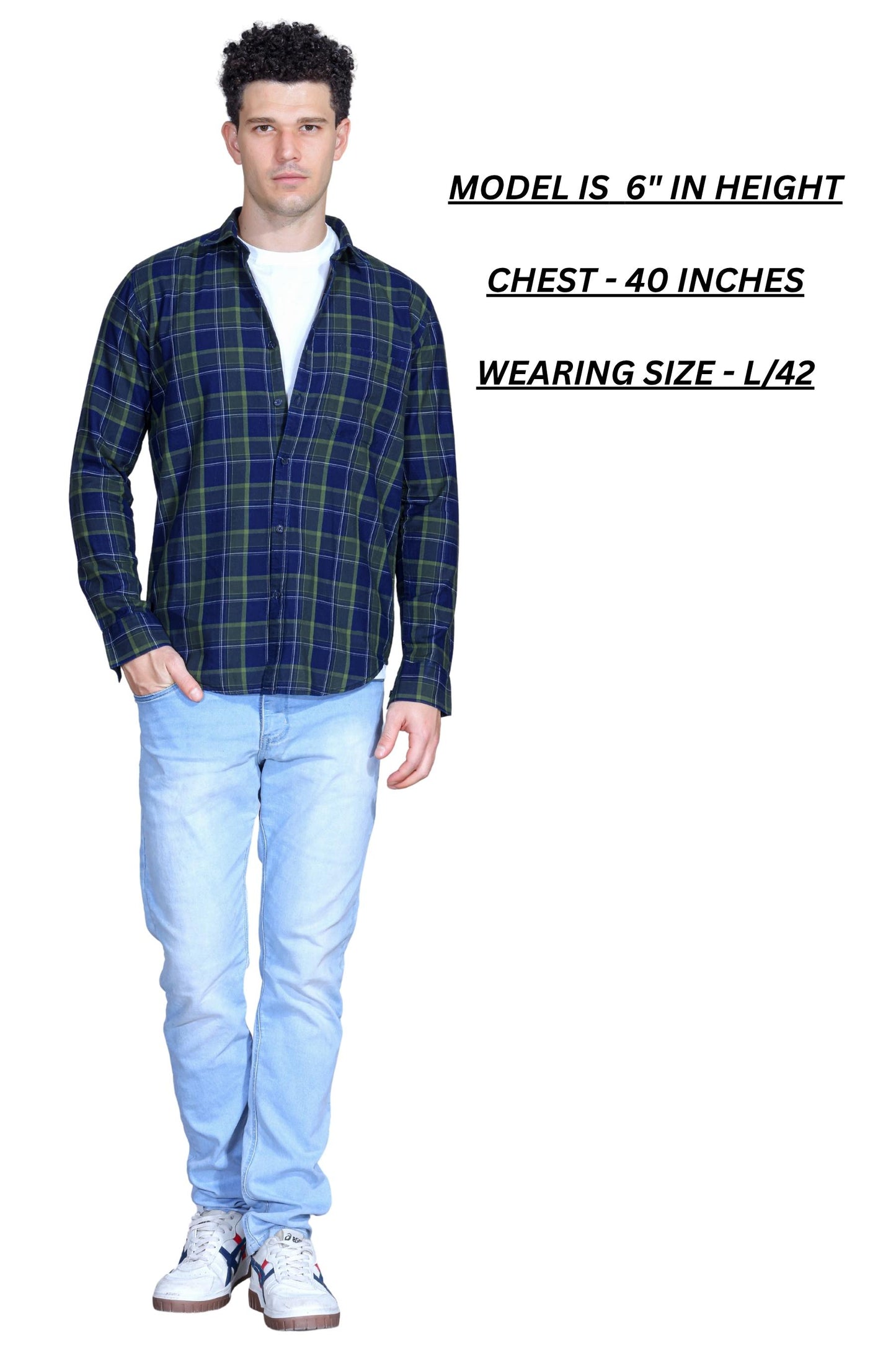 Checks Shirt for Men