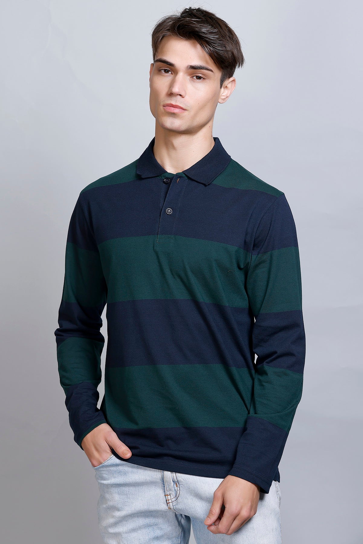 Navy and Green