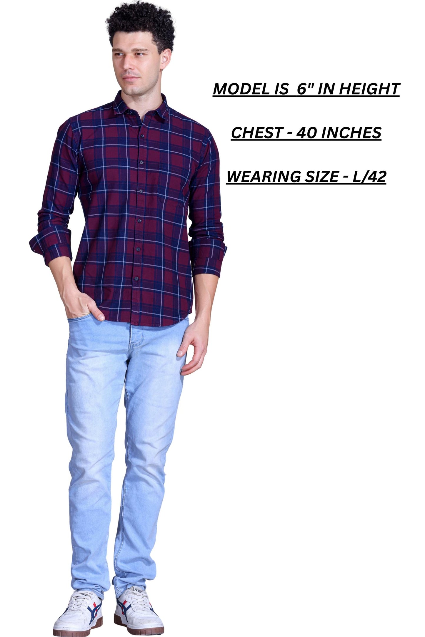 Checks Shirt for Men