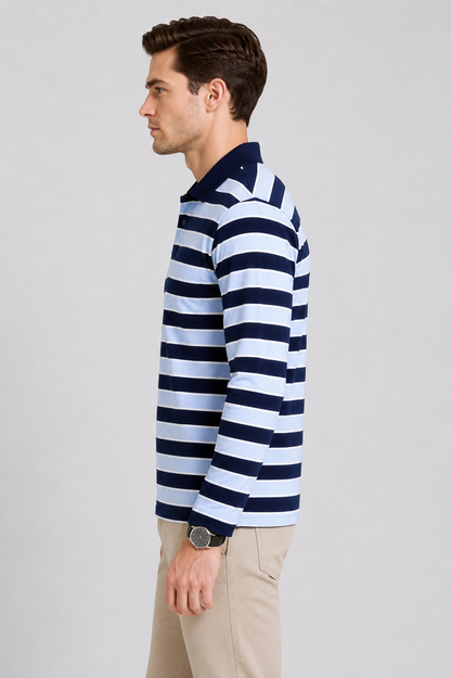 Navy Blue and Sky Blue