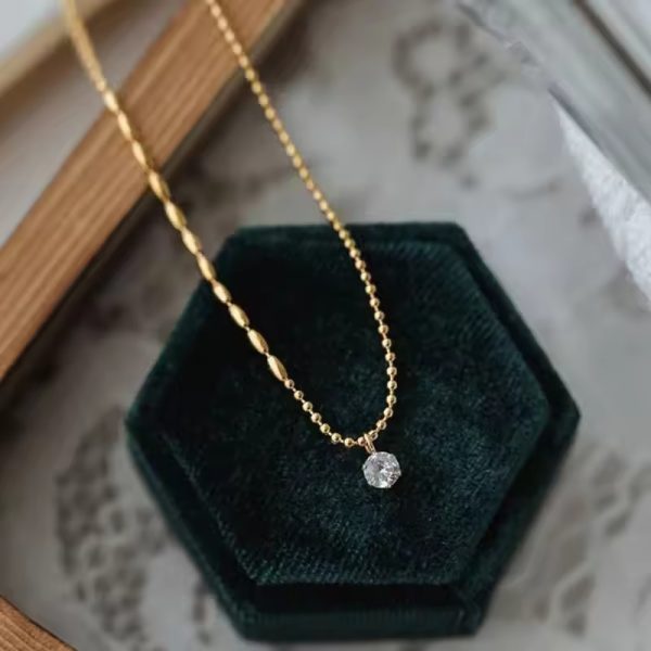 Crystal Pendant Necklace women