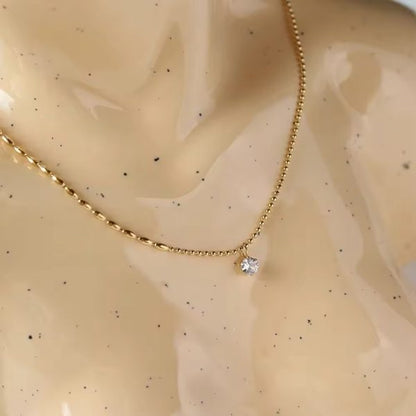 Crystal Pendant Necklace women