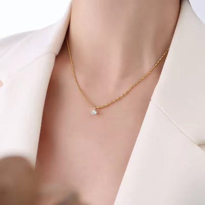 Crystal Pendant Necklace women