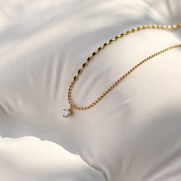 Crystal Pendant Necklace women