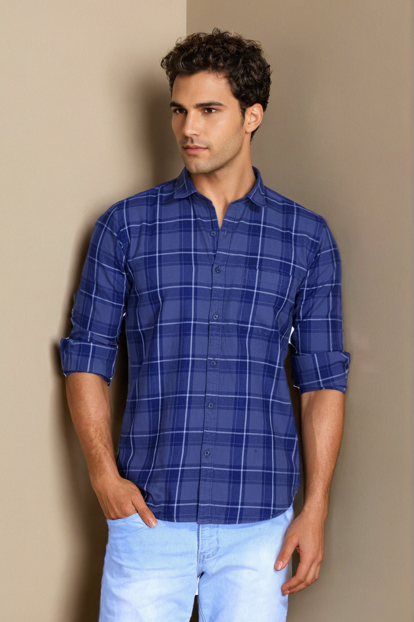 Checks Shirt for Men
