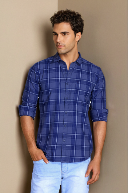 Checks Shirt for Men